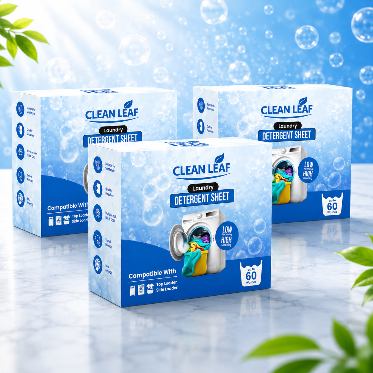 3X Laundry Detergent Sheets
