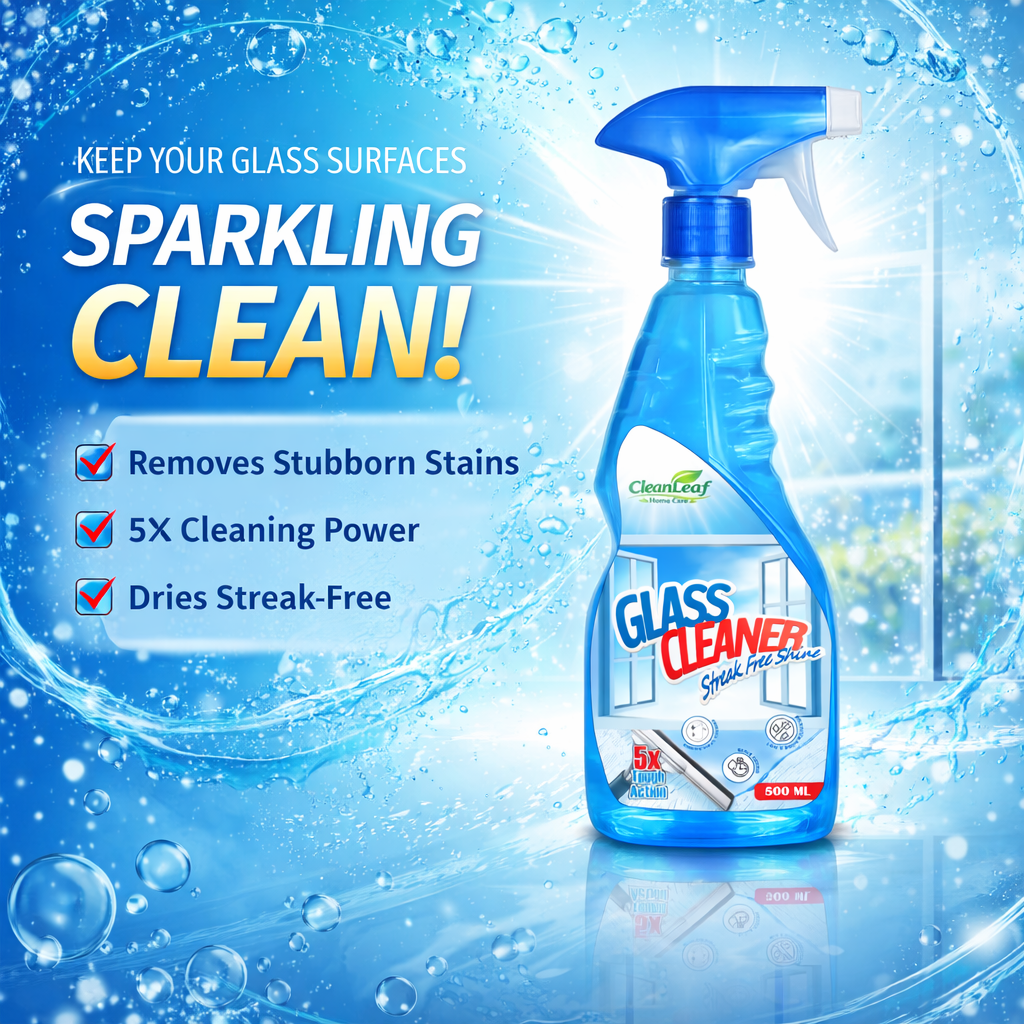 CleanLeaf Powerful Glass Cleaner