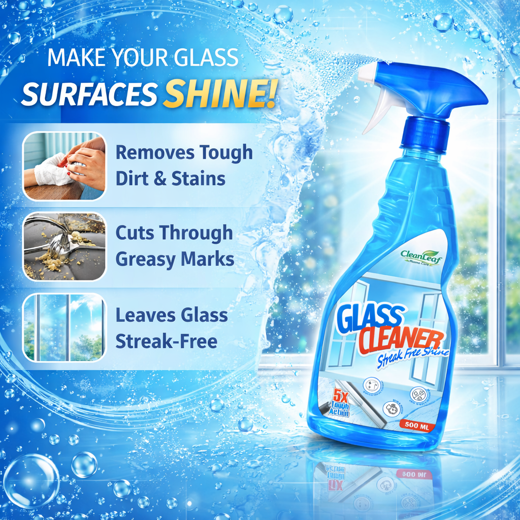 CleanLeaf Powerful Glass Cleaner
