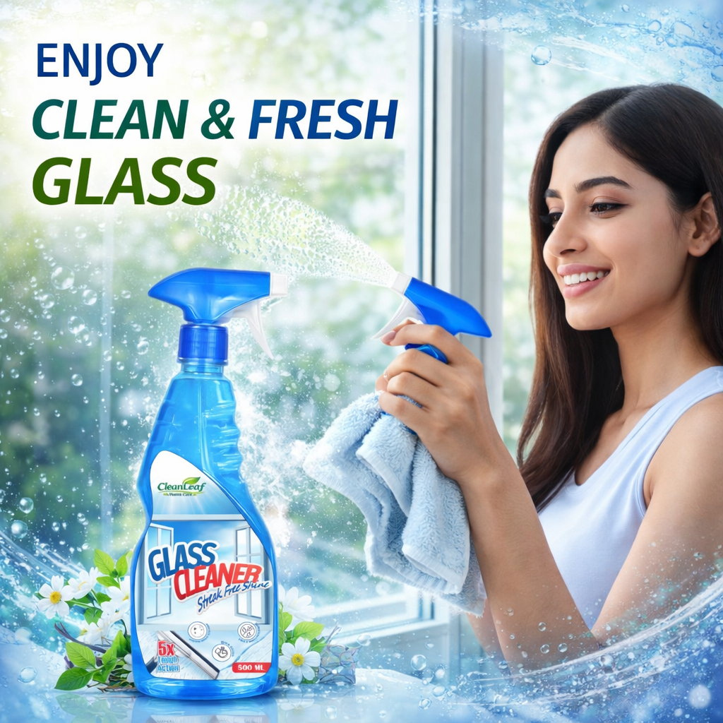 CleanLeaf Powerful Glass Cleaner
