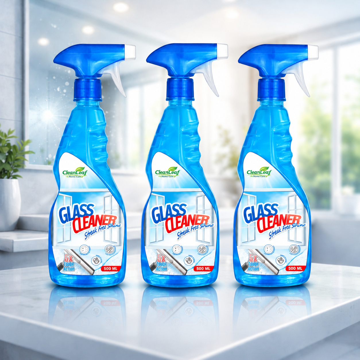CleanLeaf Powerful Glass Cleaner