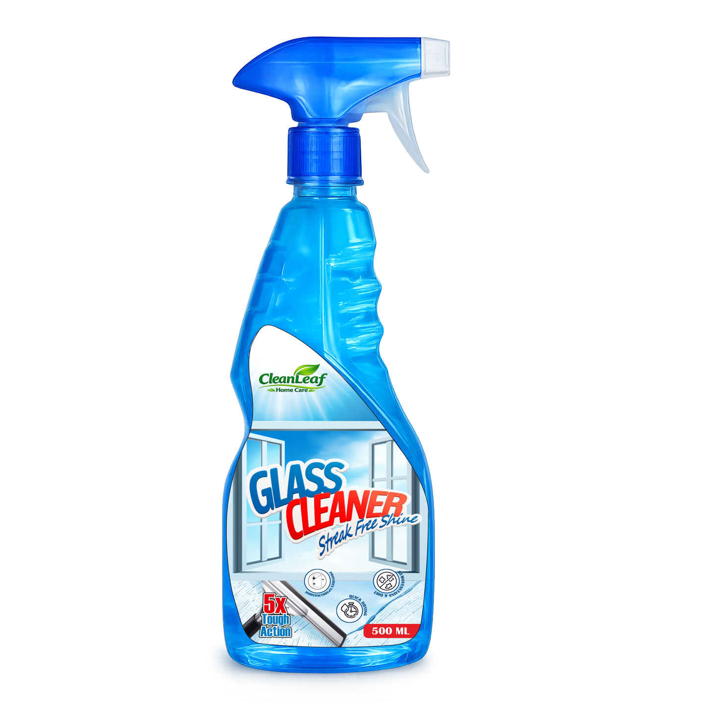 CleanLeaf Powerful Glass Cleaner