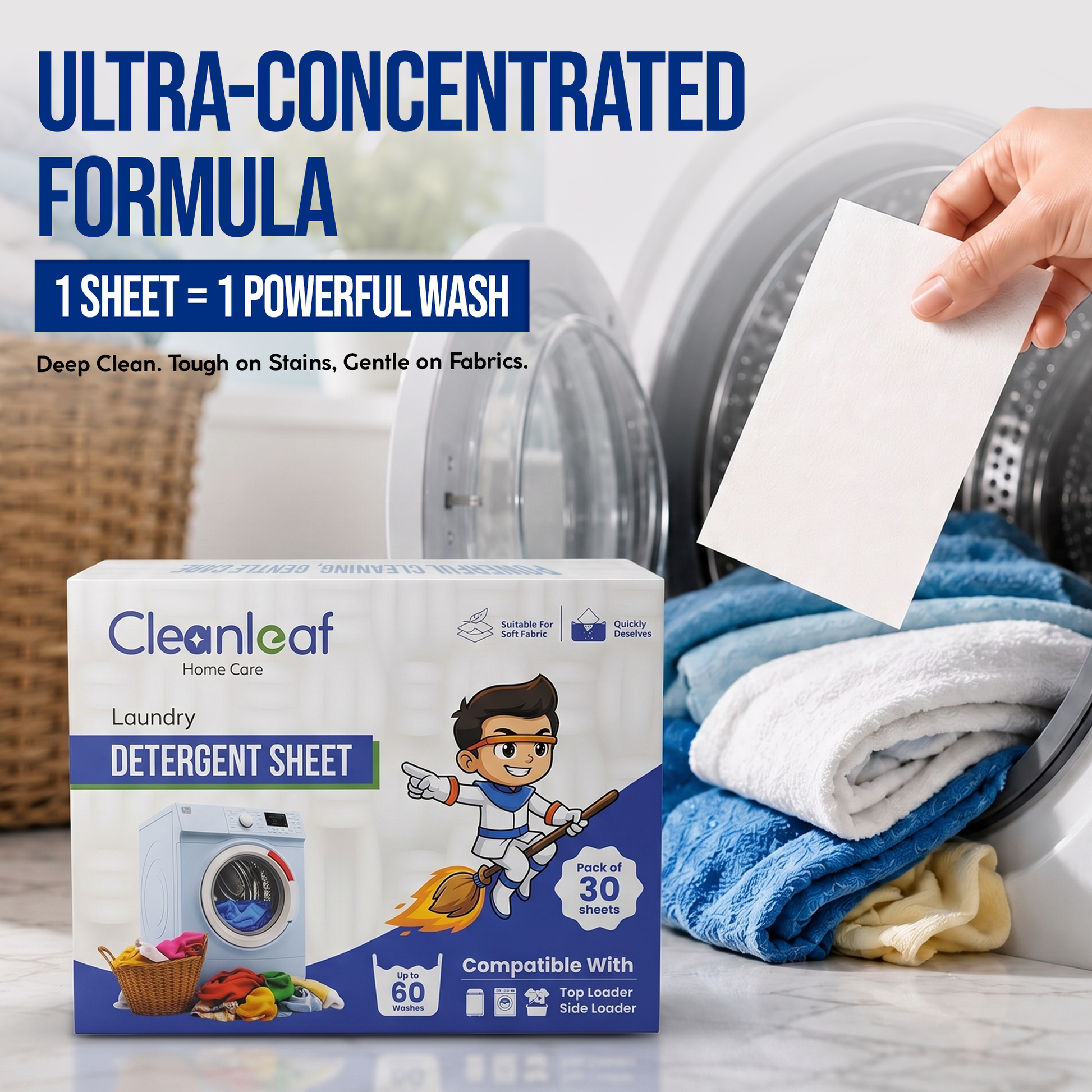 Laundry Detergent Sheets