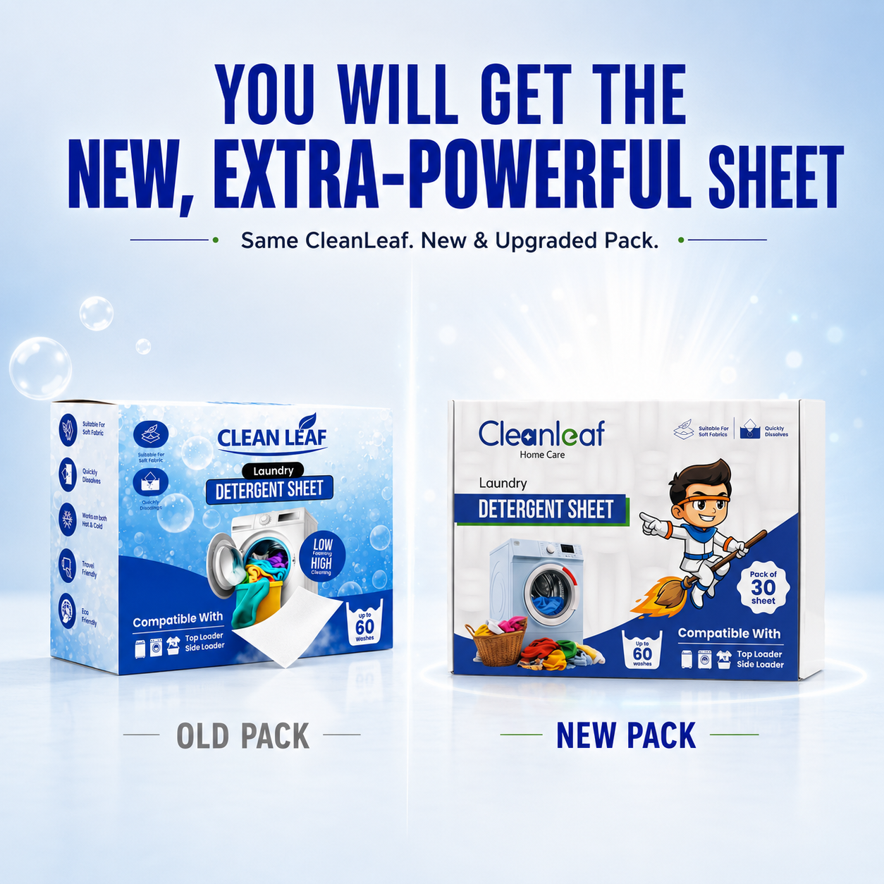 Laundry Detergent Sheets